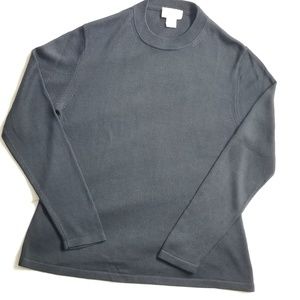 Neiman Marcus exclusive silk crew neck sweater